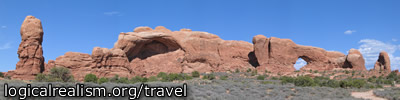 Windows section of Arches