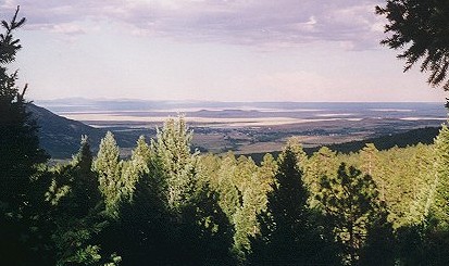 View towards Cimarron (pre thunderstorm)