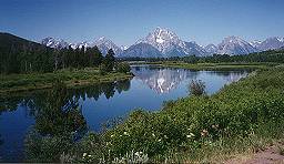 Mt. Moran and the Tetons